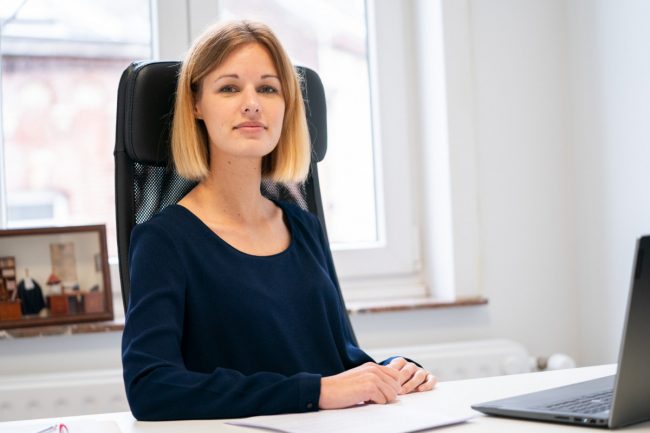 Sarah Kersmakers, avocate spécialisée chez Nexius à Nivelles