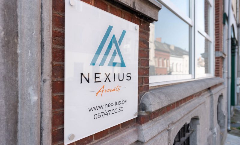 Locaux Nexius, bureau d'avocats multidisciplinaire à Nivelles, Brabant Wallon